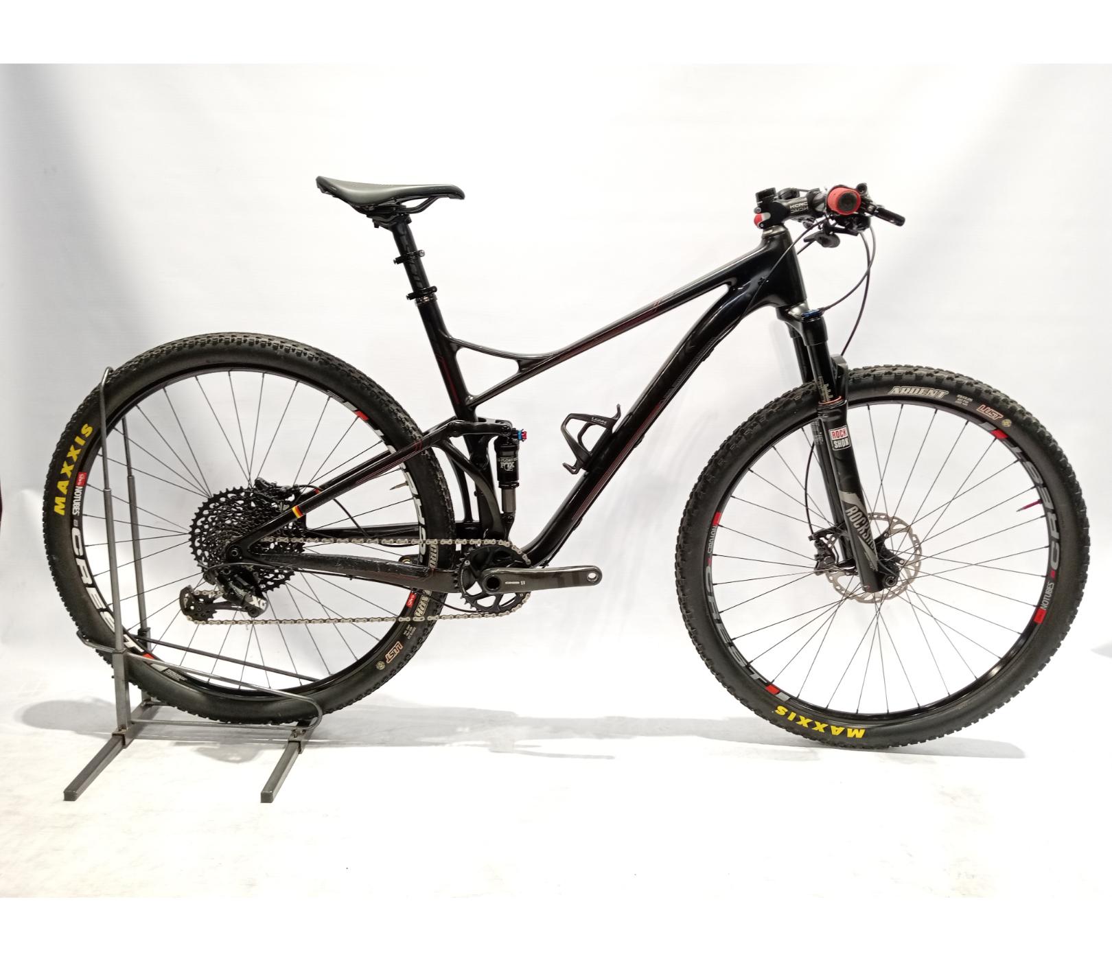 Pre-Owned Silverback Sesta Pro Carbon Dual Suspension Mountain Bike - Large