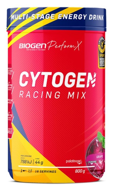 Biogen Cytogen Race Mix 800g Tub - Grape 