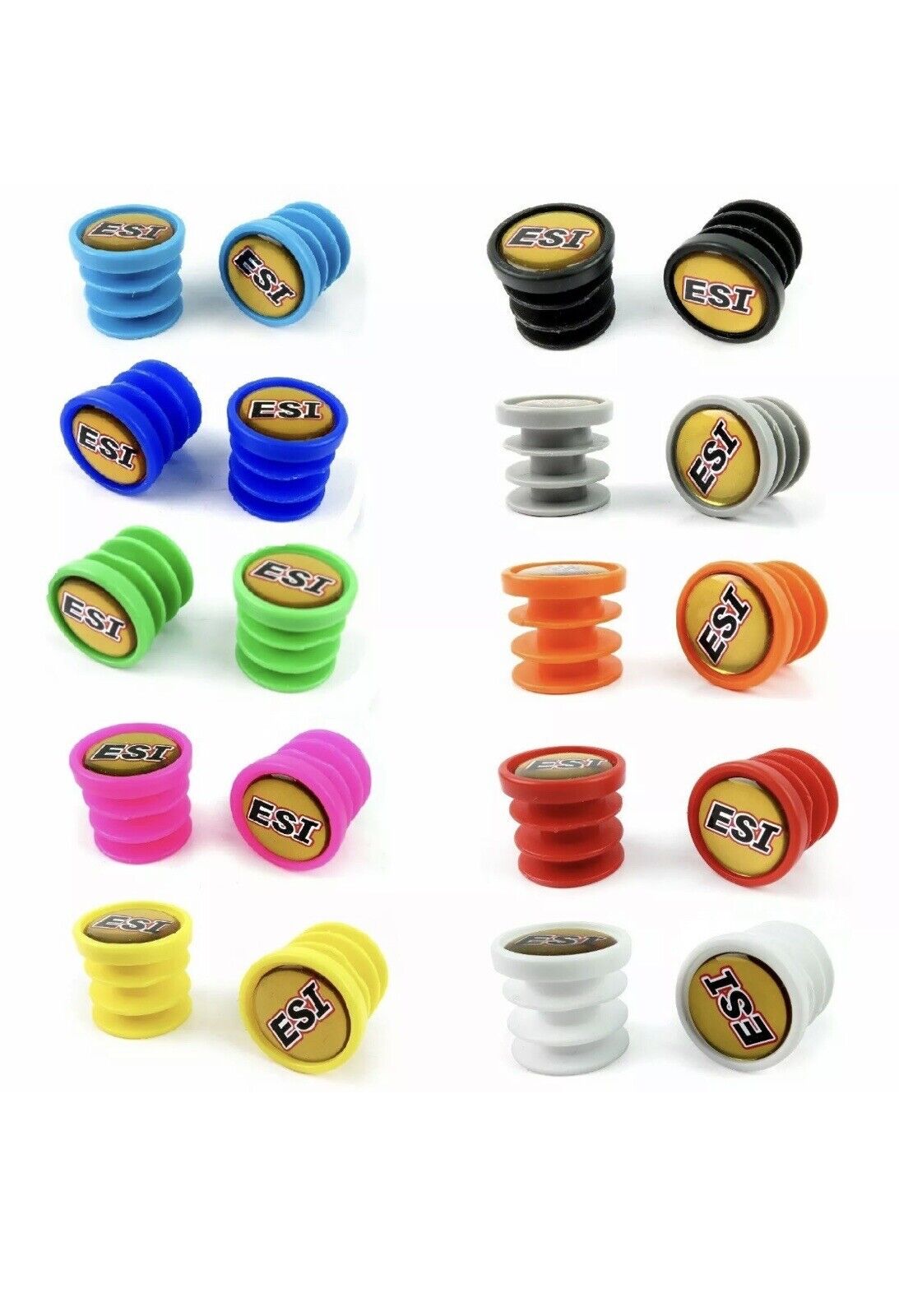 ESI Mountain Bike Bar End Plugs