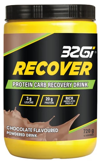 32GI Recover Protein Drink 720g Tub 