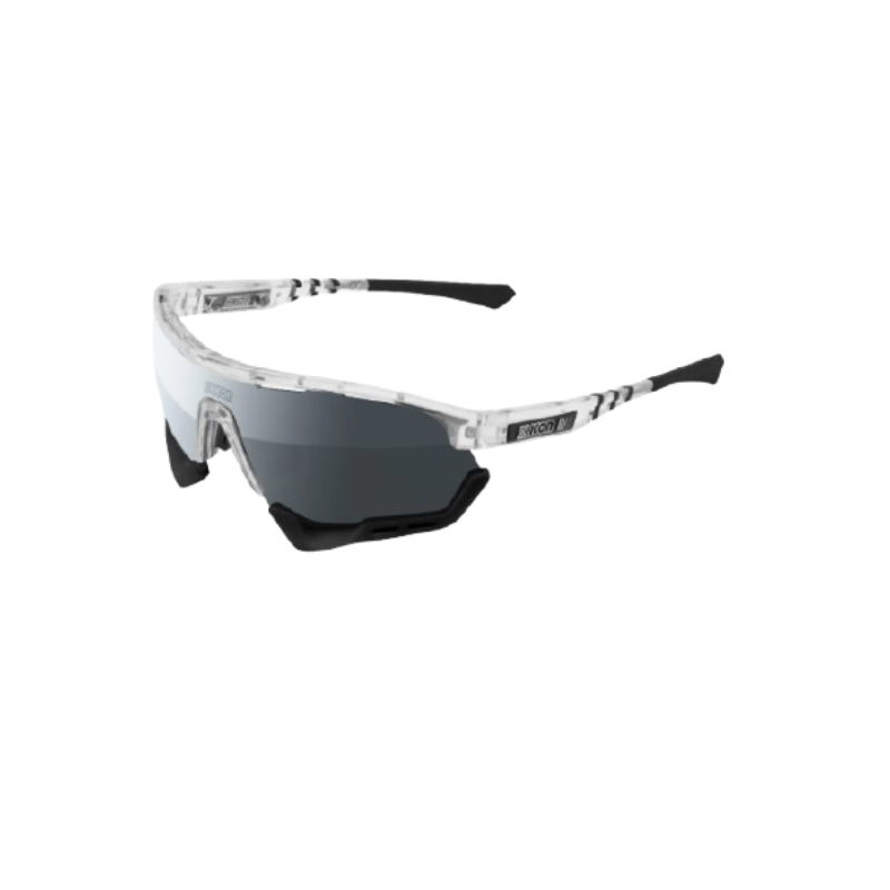 Scicon Crystal Gloss Multimirror Silver Aerotech Sunglasses XXL