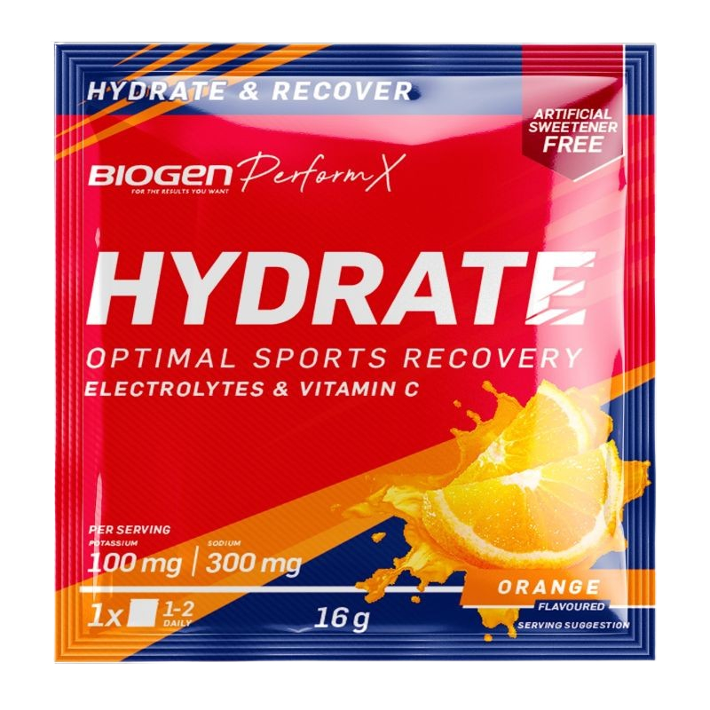 Biogen Sports Hydration 16g Sachet - Orange