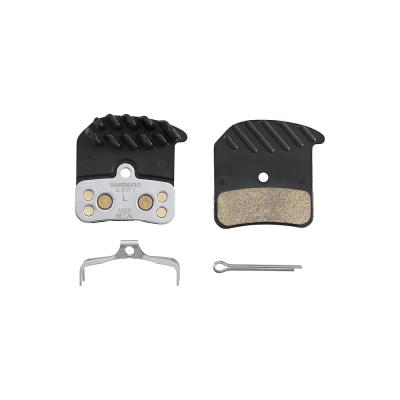 Shimano H03C Metal MTB Disc Brake Pads   4-Piston with Cooling Fins