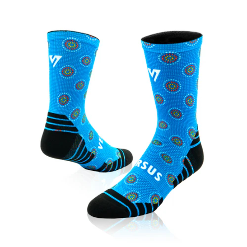 Versus Active Crew Shweshwe Unisex Socks
