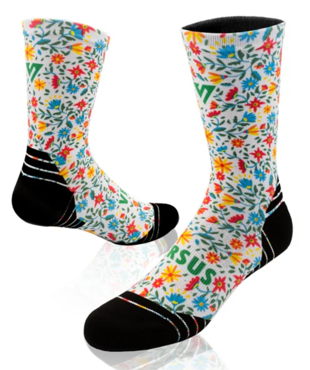 Versus Crew Daisy Day Unisex Socks 