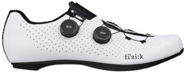 Fizik Unisex White/Black Vento Infinito Carbon Road Shoes