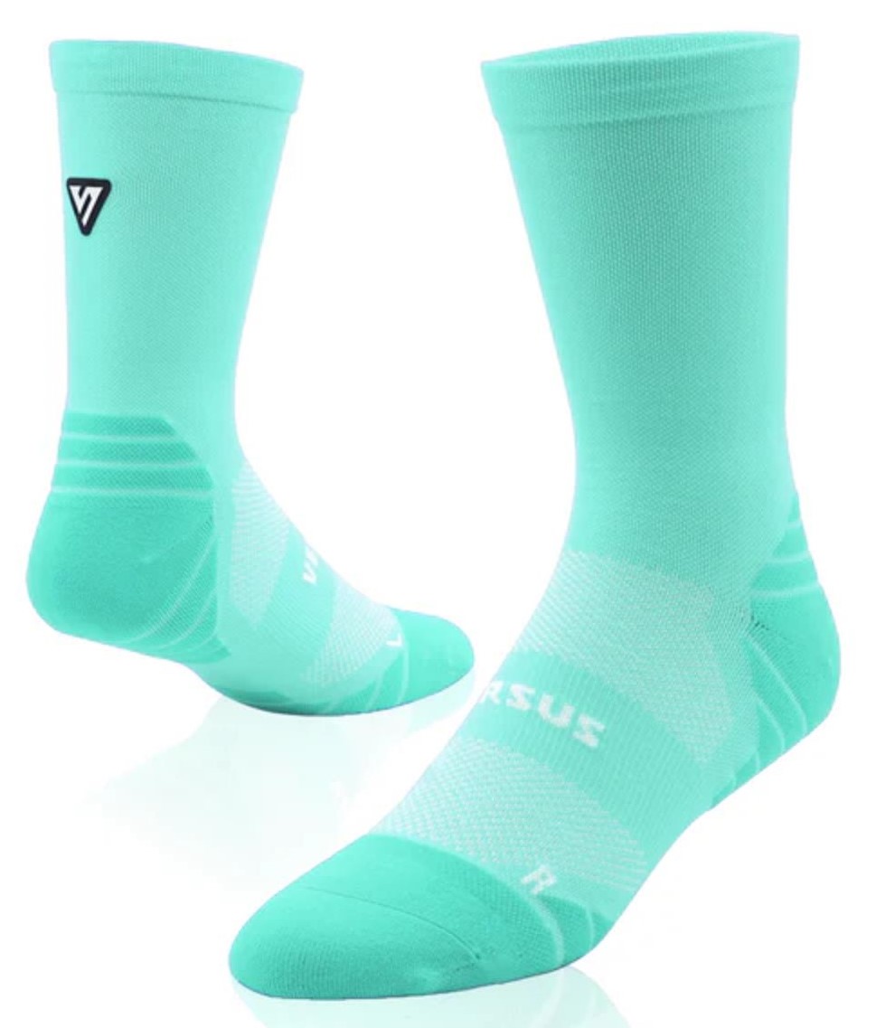 Versus Classic Mint Active Crew Tab Unisex Socks