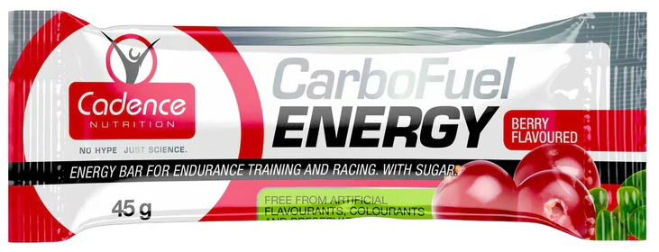 Cadence Carbofuel 45g Bar - Berry