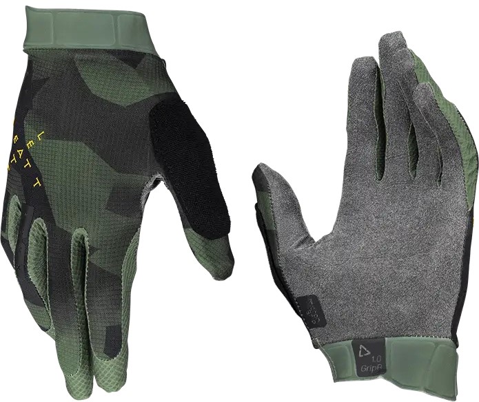Leatt 1.0 GripR V24 MTB Long Finger Gloves 