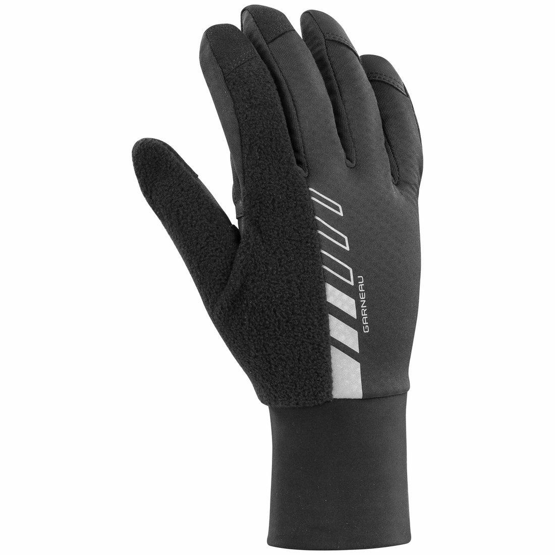 Louis Garneau Black Biogel Thermo Long Finger Gloves