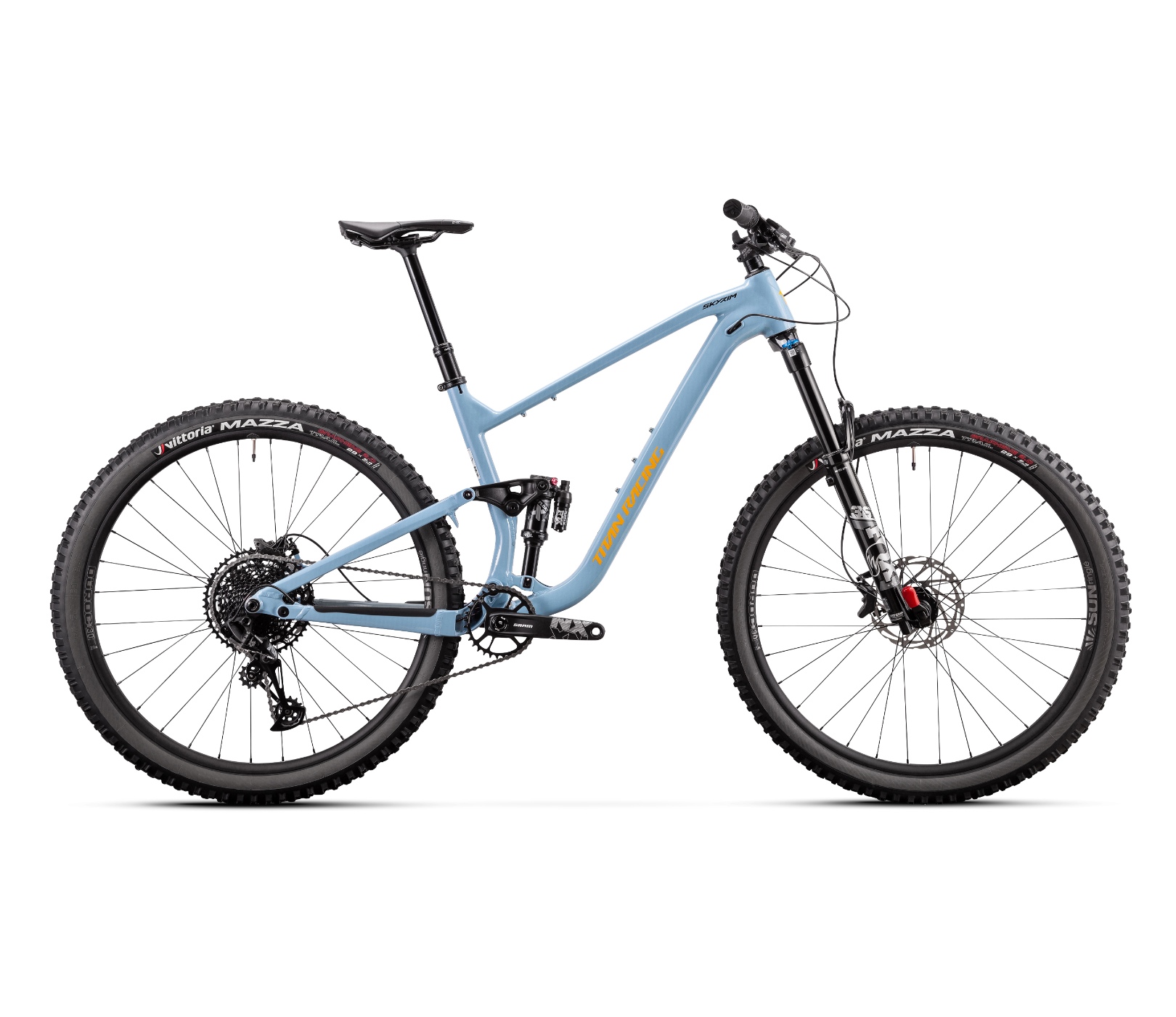 Titan Skyrim Expert Aluminium Dual Suspension Mountain Bike 