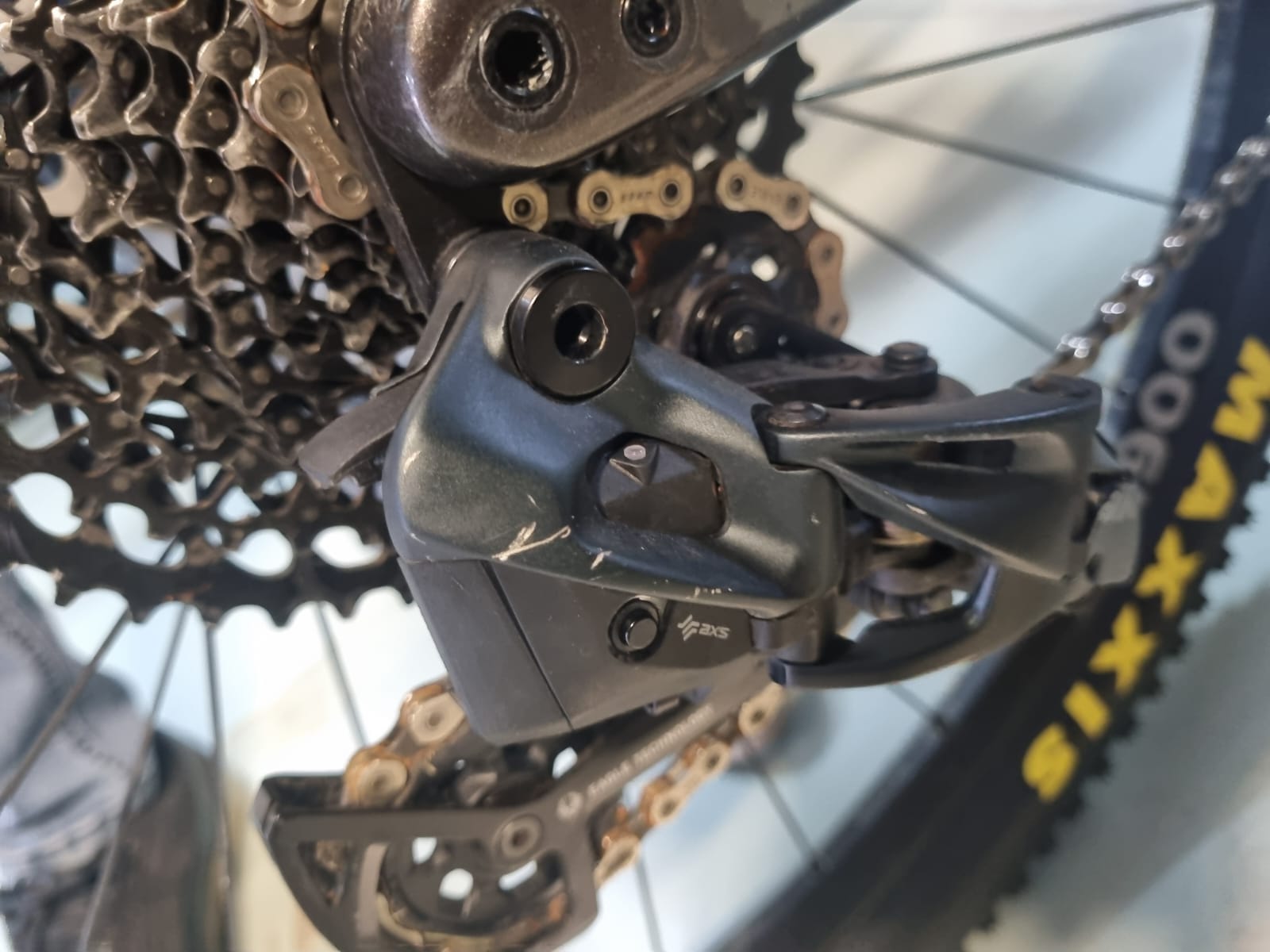 Demo Orbea Oiz M11 AXS Carbon Dual Suspension Mountain Bike 2022 - Medium