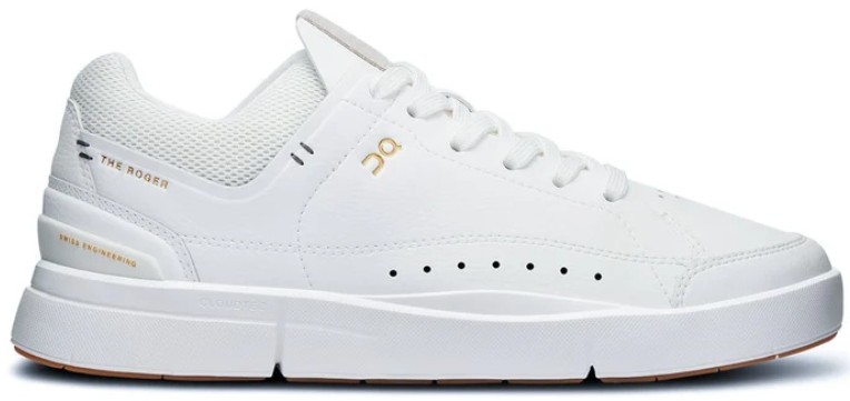 On Cloud The Roger Centre Court Ladies Running Shoes - White Gum