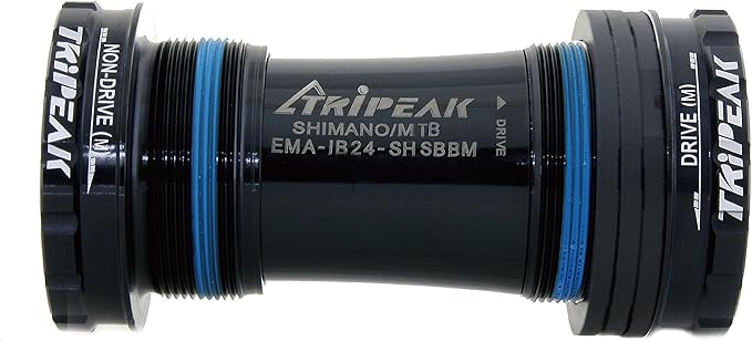 Tripeak Hollowtech MTB Bottom Bracket  Shimano Black