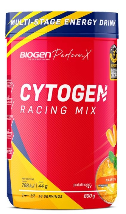 Biogen Cytogen Race Mix 800g - Naartjie