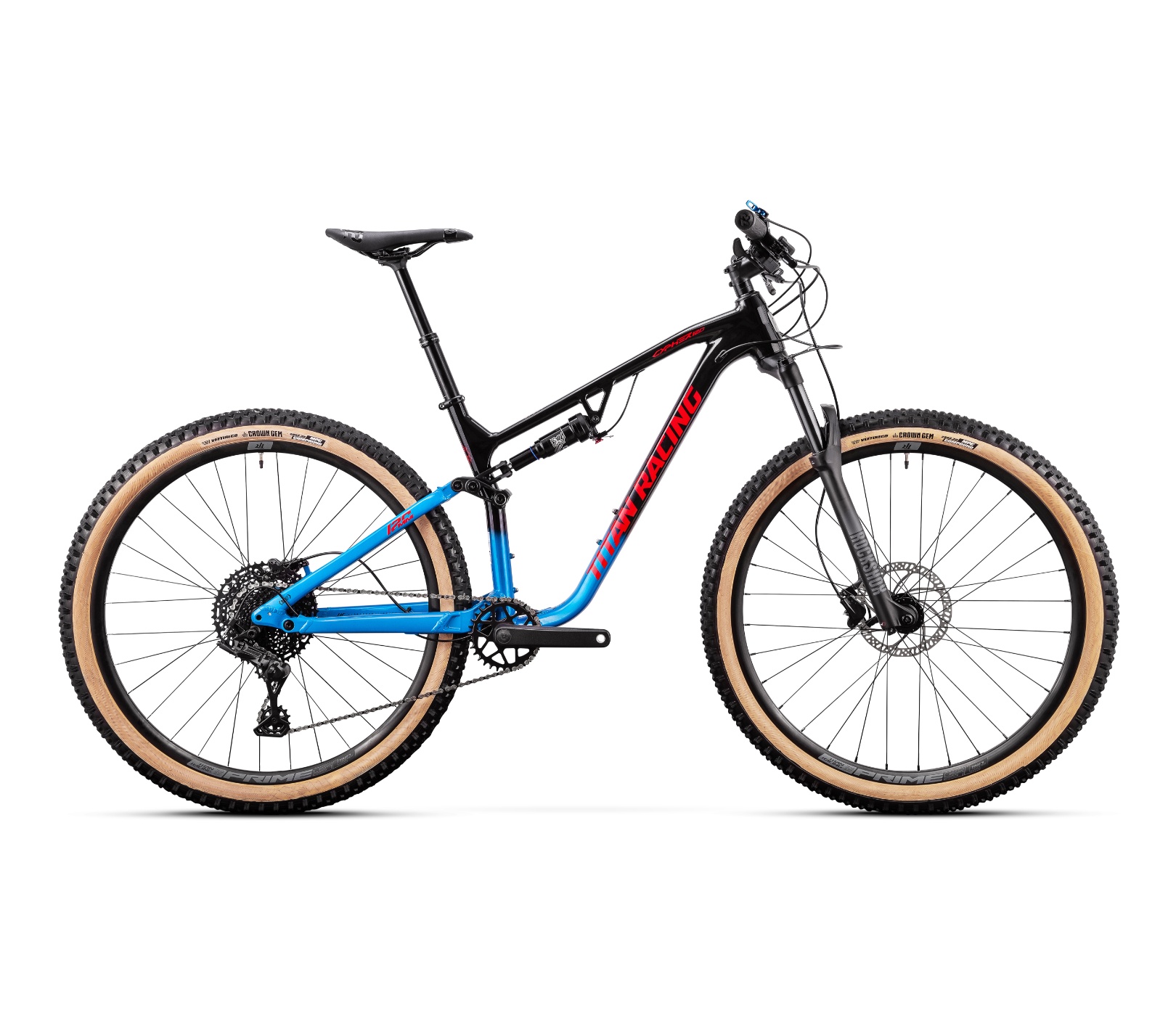 Titan Cypher RS Sport Dual Suspension Aluminium Mountain Bike 2023 