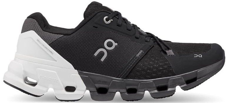 On Cloudflyer 4.0 Ladies Running Shoes - Black/White 