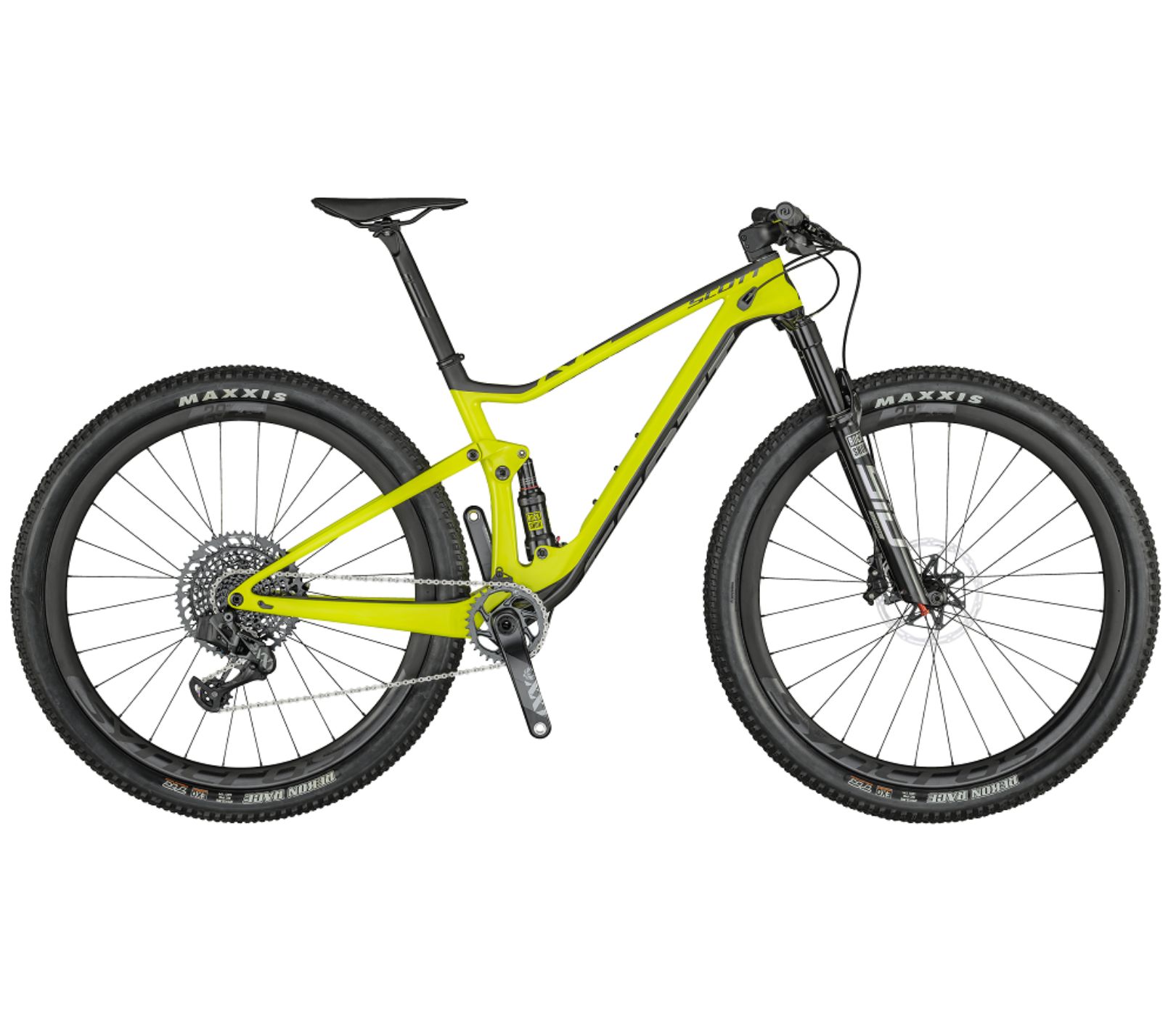 Demo Spark RC 900 WC AXS Dual Suspension Carbon Mountain Bike BLK Y 2021