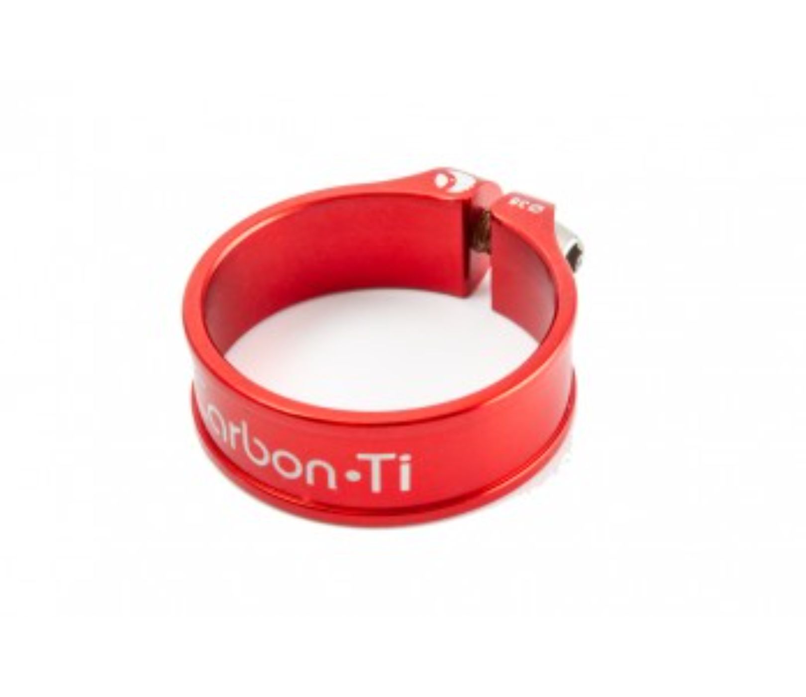 Carbon TI X-Clamp 3 31.8 Seat Post Clamp - Red 