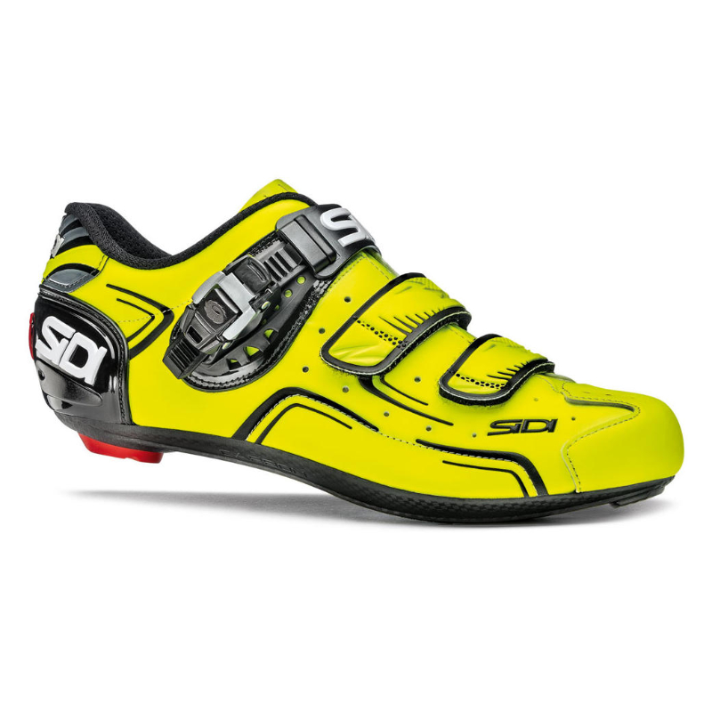 Sidi Men's Black/Yellow Level Road Shoes