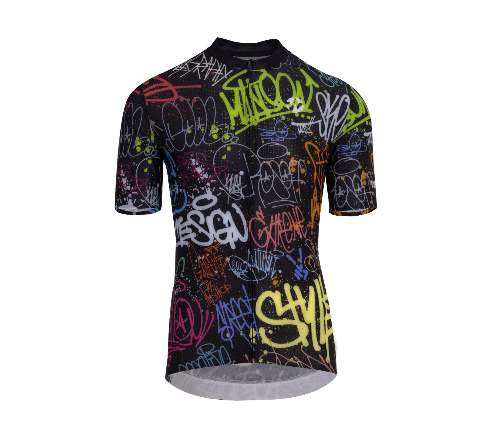 Wattz Graffiti Men's Short Sleeve Jersey 