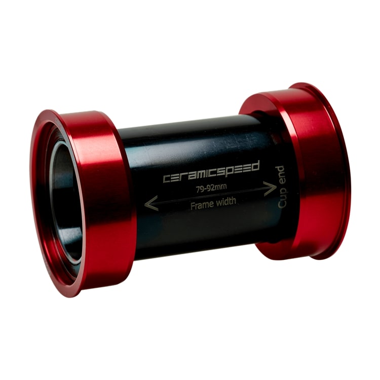 CeramicSpeed PF4630 Coated Mountain Bike Bottom Bracket - Red