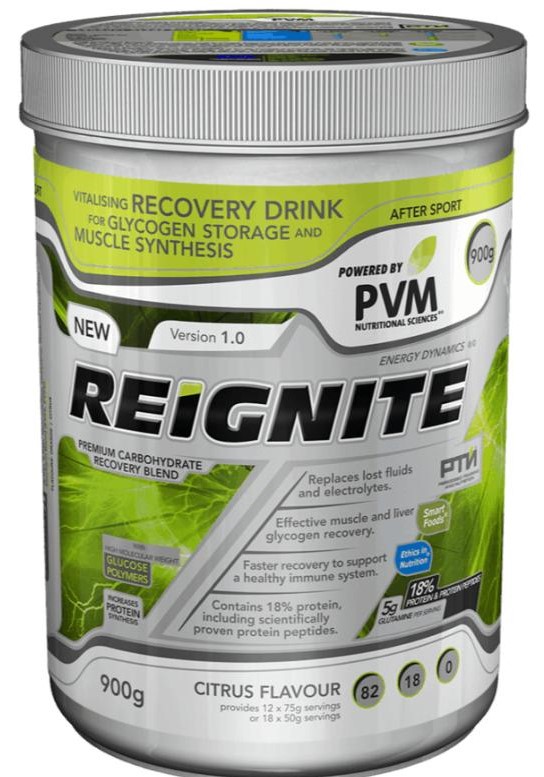 PVM Reignite 900g Tub Citrus 