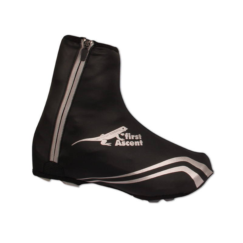 First Ascent Black Cycling Booties