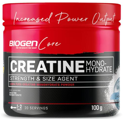 Biogen Creatine Monohydrate 100g Tub 