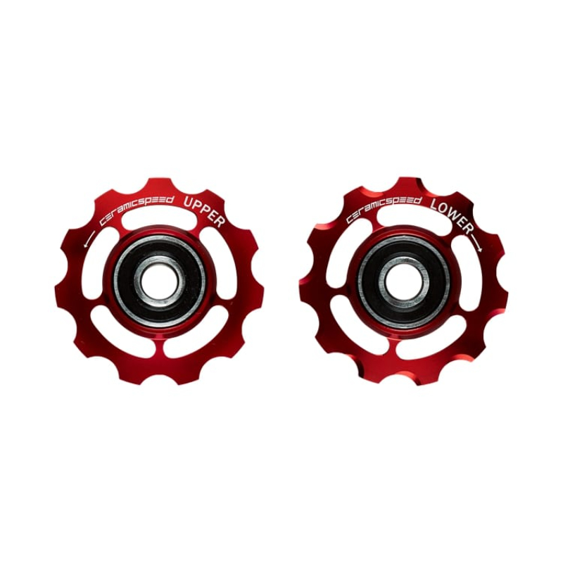CeramicSpeed Campagnolo 11S Pulley Wheels - Red 