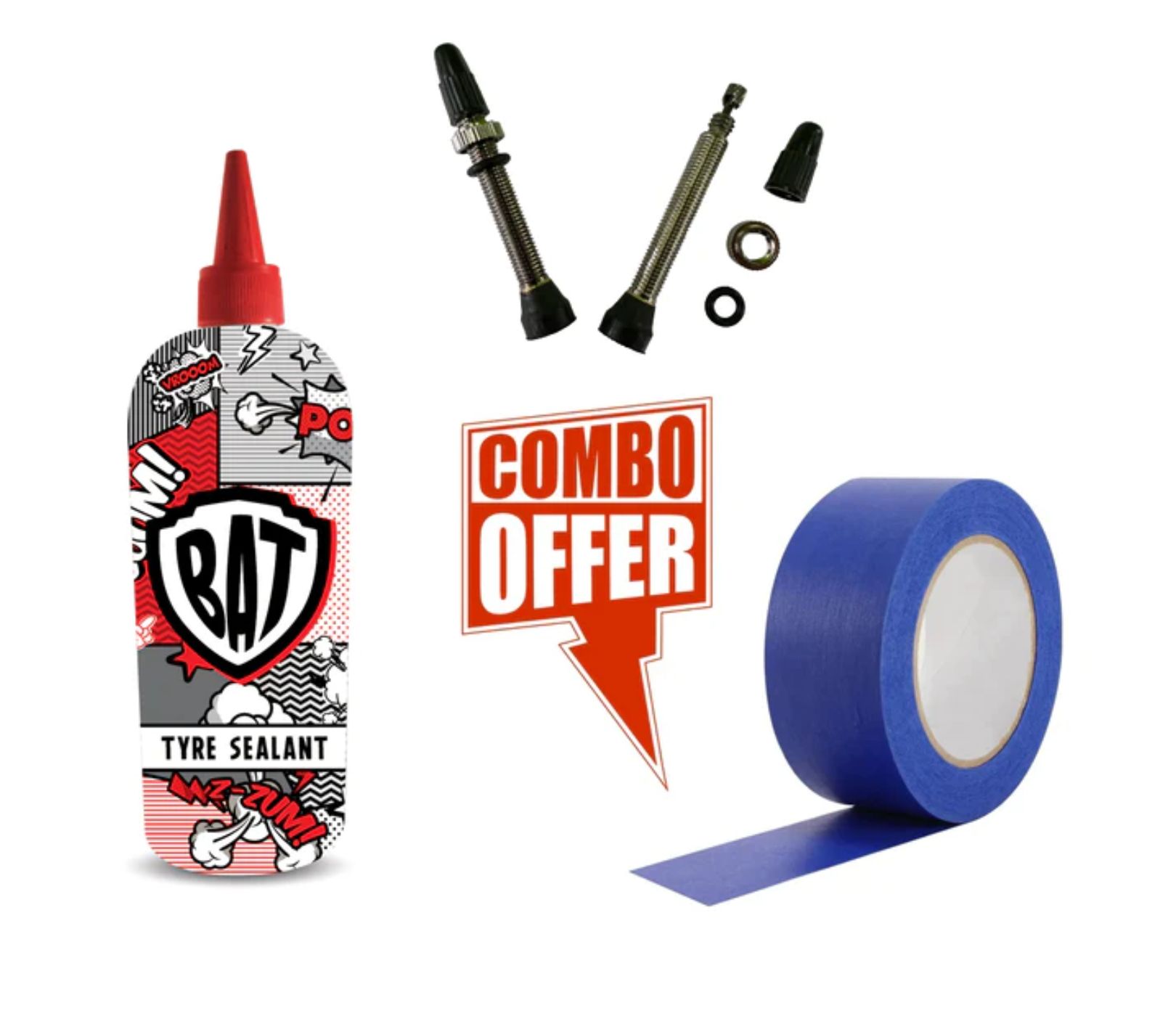 Bat Tubeless Conversion Kit 30MM