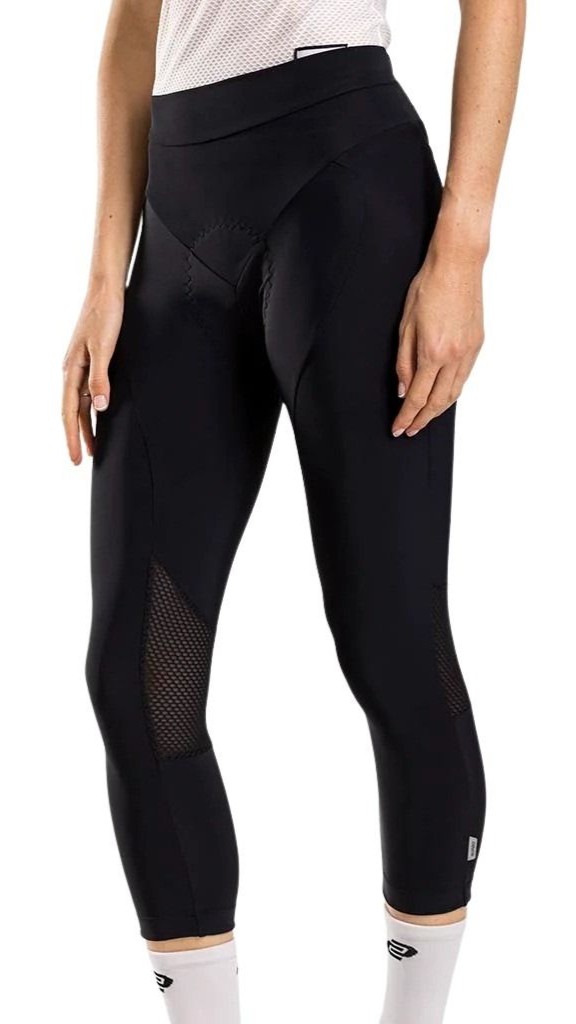 Ciovita Ladies Black Corsa 2.0 3/4 Tights