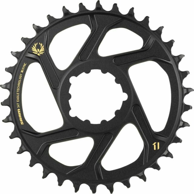 SRAM X-Sync 2 Direct Mount 34T 3mm Offset Black Chainring 