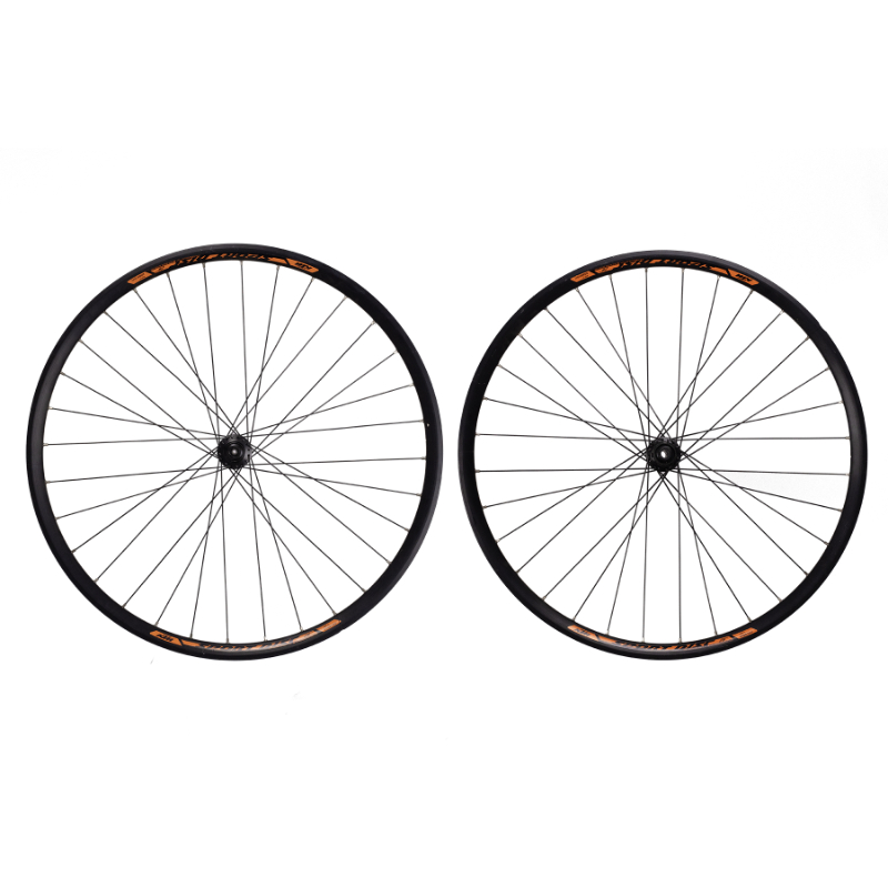 KTM Branded 29 Inch Q/R Front 12mm Thru Axle Rear Disc wheelset 