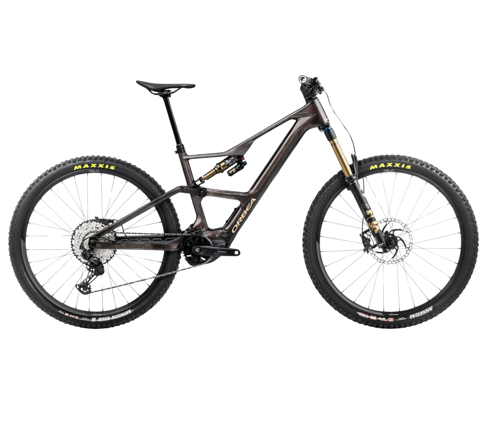 Orbea Rise LT M10 630Wh Carbon Dual Suspension Mountain eBike 2025
