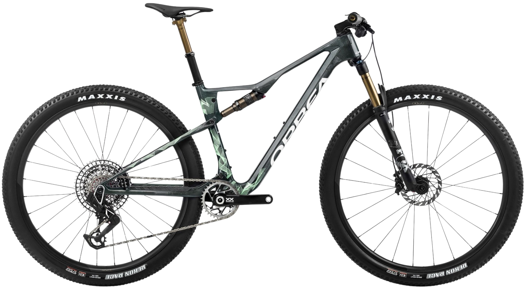 Orbea Oiz M-LTD Dual Suspension Carbon Mountain Bike 
