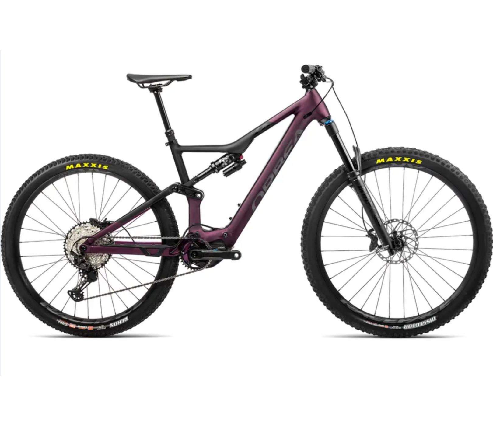 Demo 2022 Orbea Rise H15 Dual Suspension Moutain E-Bike 29" GREY BLUE M