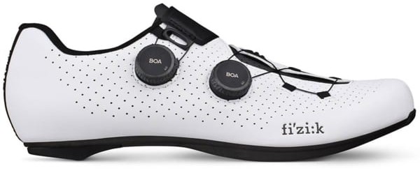 Fizik Unisex White/Black Vento Infinito Carbon Road Shoes