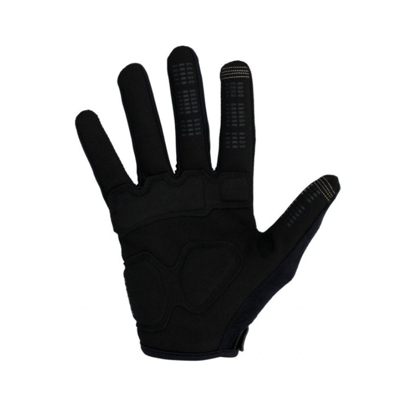 Fox Ranger Gel Black Long Finger Gloves