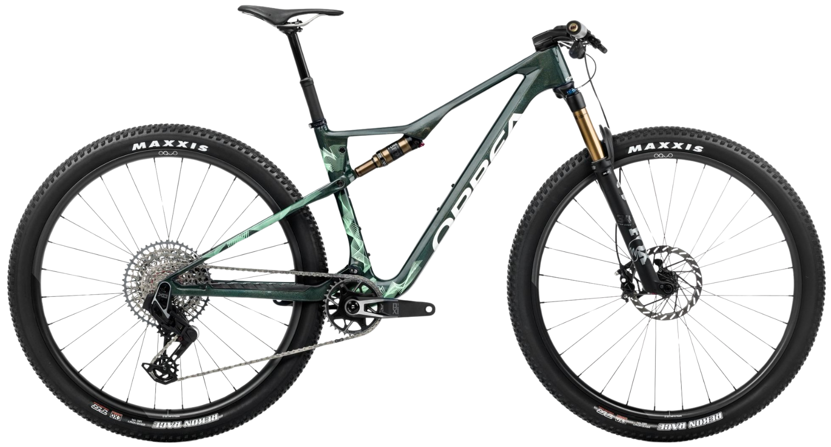 Orbea Oiz M-Team AXS Carbon Dual Suspension Mountain Bike 