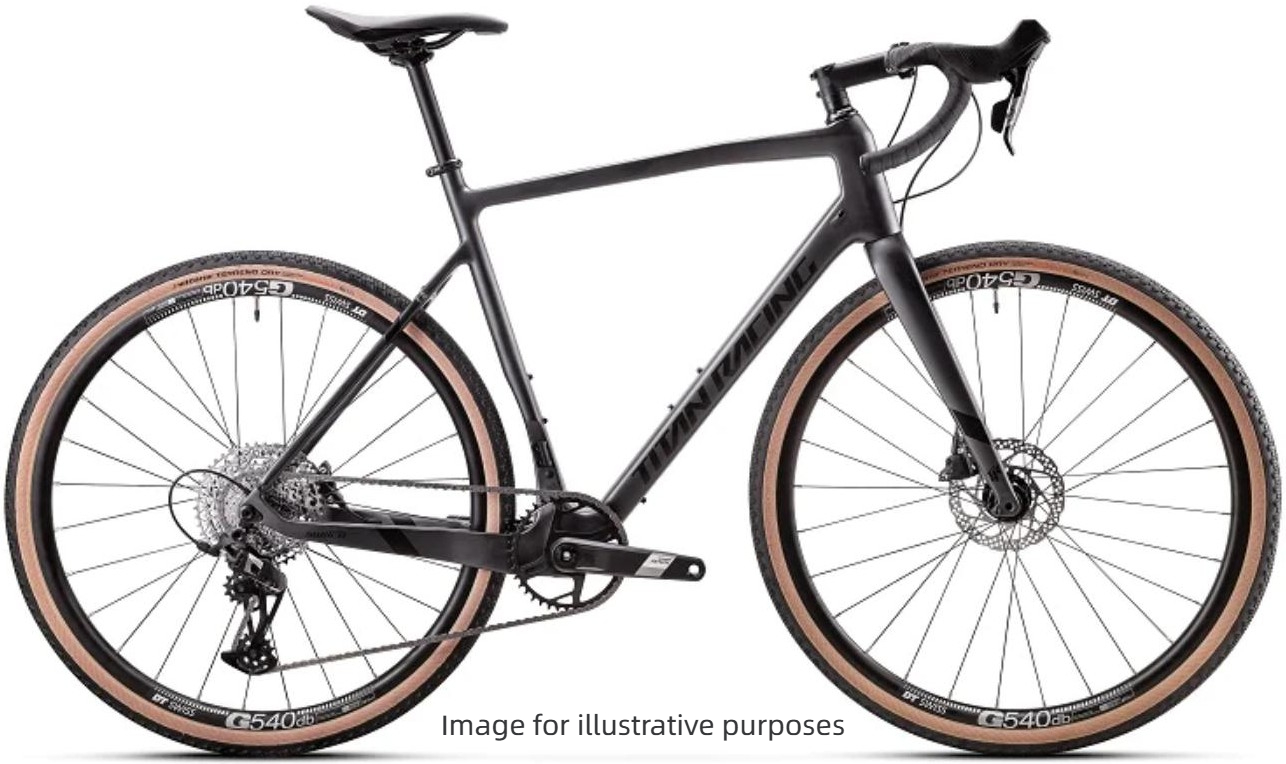 Demo Titan Switch Comp Carbon Gravel Bike700c BLK L