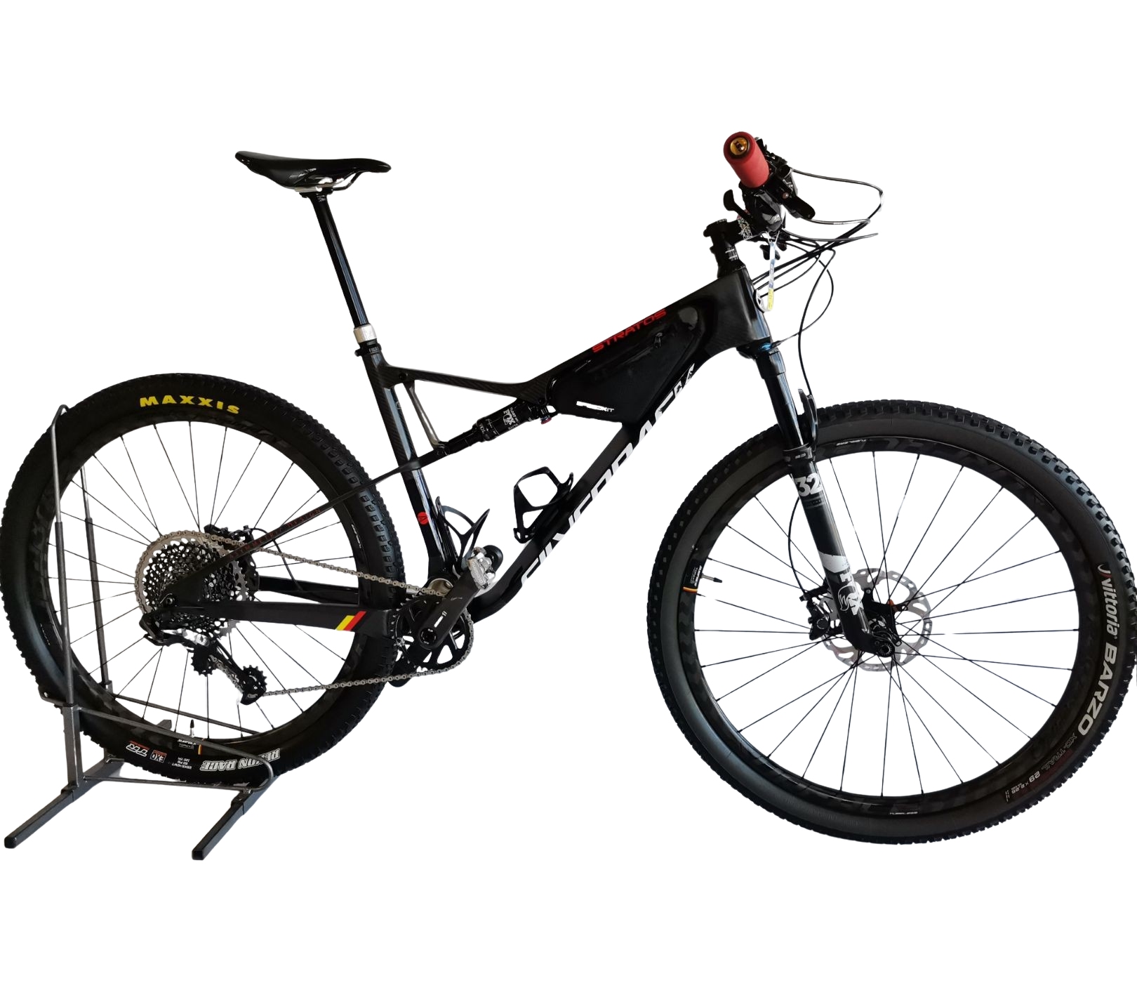 Pre-Owned Silverback Stratos Carbon Dual Suspension Mountain Bike - L