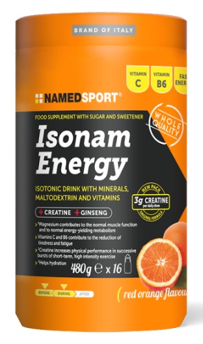 NAMEDSPORT Isonam Energy Drink 480g Tub