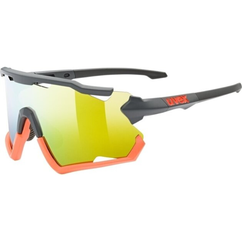 Uvex Sportstyle 228 Grey/Orange Sunglasses 