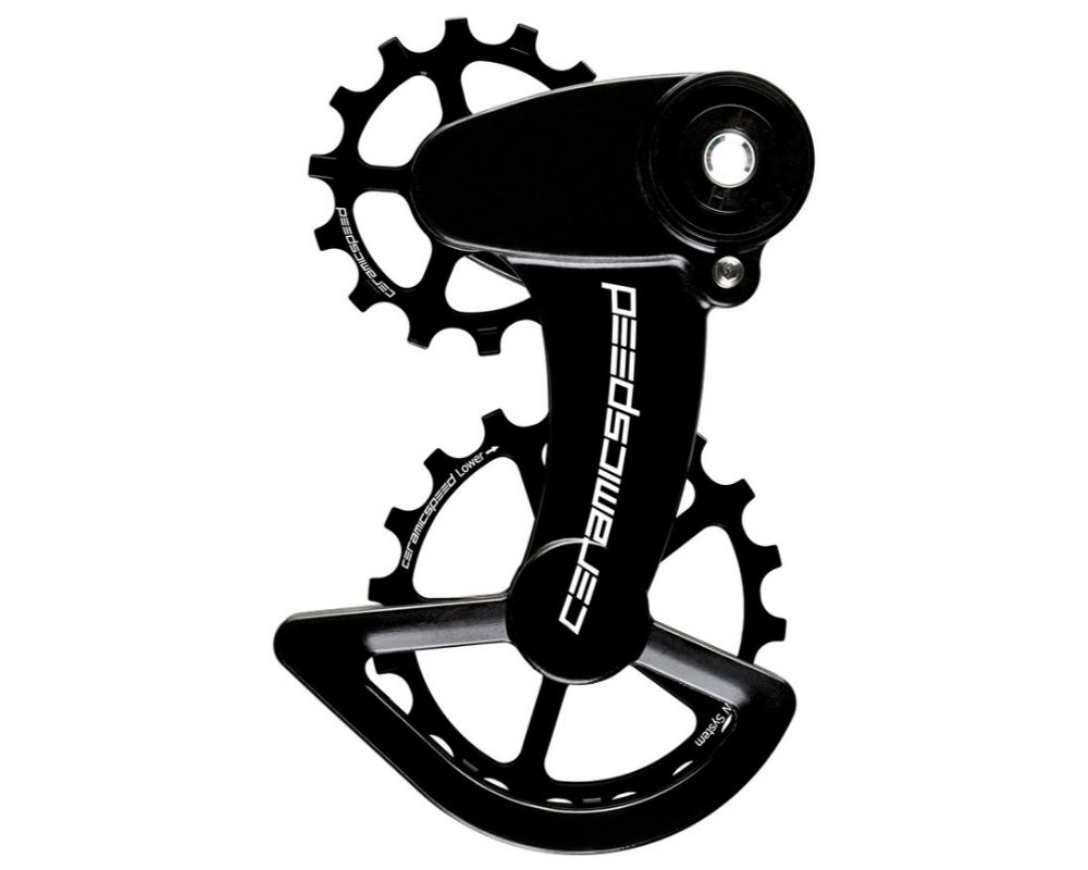 CeramicSpeed OSPWX SRAM Rival and Force Type 3 Pulley Wheel System - Black 