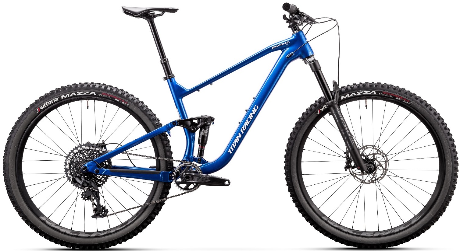 Titan Skyrim ST Comp Aluminium Dual Suspension Mountain Bike 
