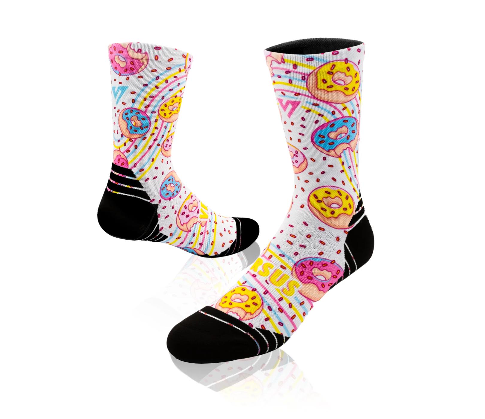 Versus Active Crew Donut Unisex Socks