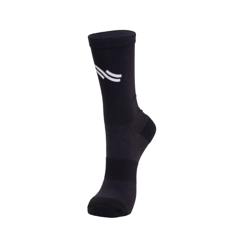 Cycle Lab Printed Solid Black Unisex Socks