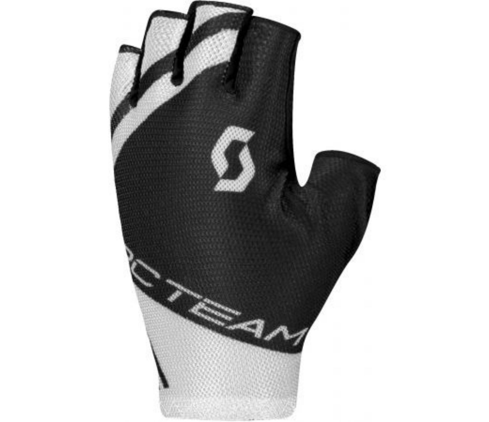 Scott RC Team Short Finger Glove - Black/White 