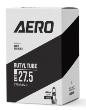 Aero 27.5x1.9/2.3 FV RV Tubes 